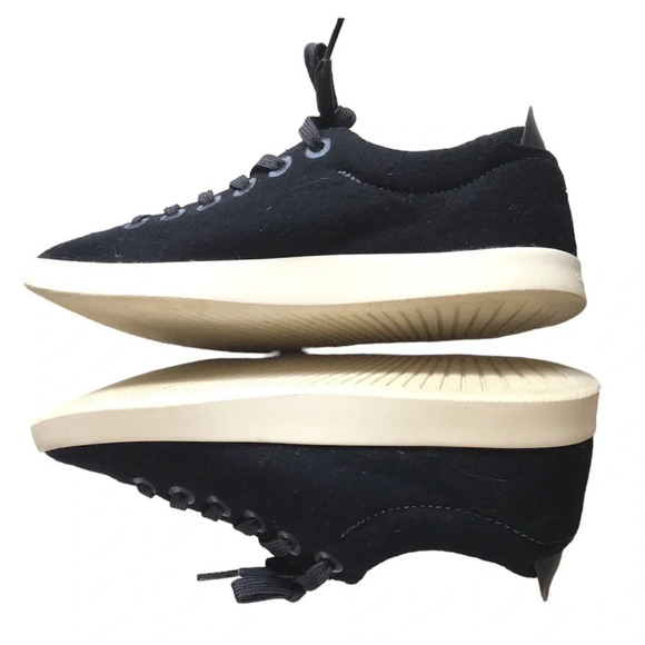 Allbirds Black Wool Pipers Sneakers Women’s size 10 - Picture 4 of 8